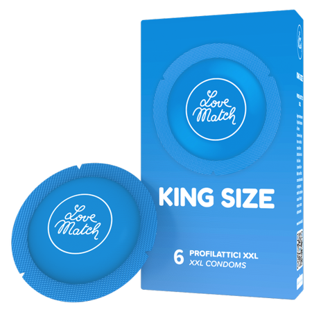 Презервативы Love Match King Size 60 мм 6 шт.