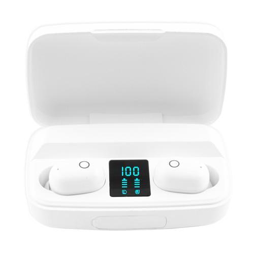 Беспроводные вакуумные наушники OudioBop OD-BT011 21.5х13.8 мм с кейсом Белый (536745)