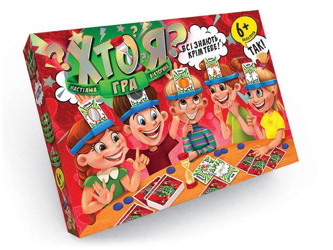Настільна гра велика Danko Toys Хто я? him-01-02 (MTT-68318)