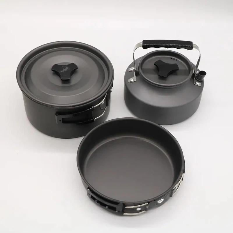 Набор туристической посуды из анодированного алюминия GL-C31 (234575501_610)