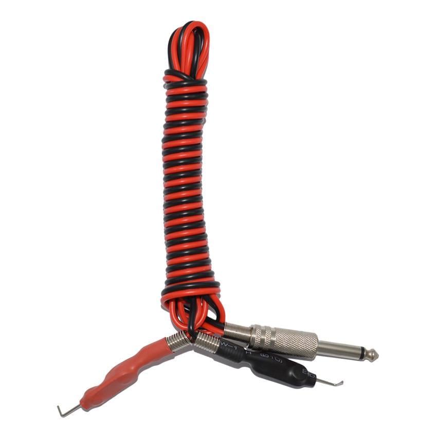 Клипкорд для тату машинки Черно-красный (CC2003)