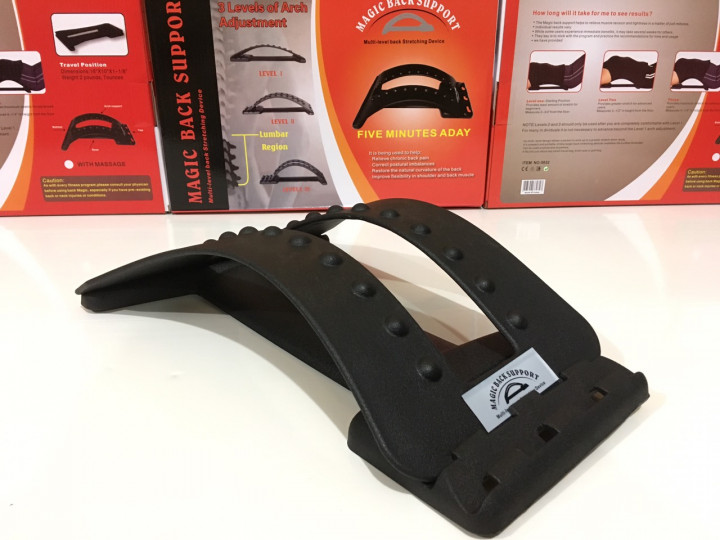 Массажер для спины Magic Back Support Plus A 155 Черный (1c624b69) - фото 2