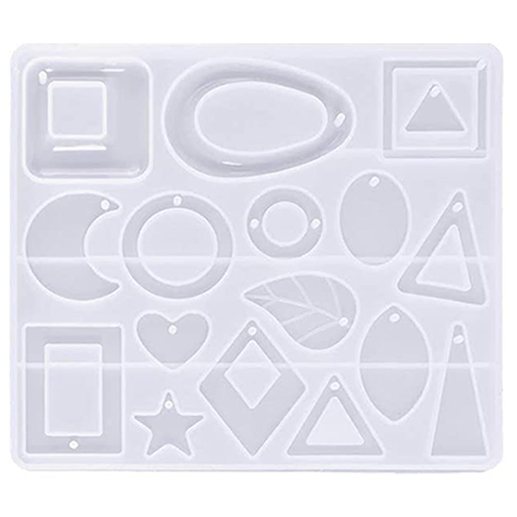 Молд силиконовая Skoven форма для изготовления украшений бижутерии из эпоксидной смолы