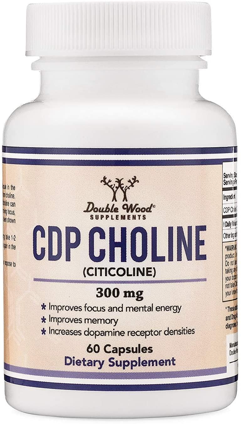 Холин Double Wood CDP Choline Citicoline 60 капсул 300 мг (00000037524) Холин Double Wood CDP Choline Citicoline 60 капсул 300 мг (00000037524)