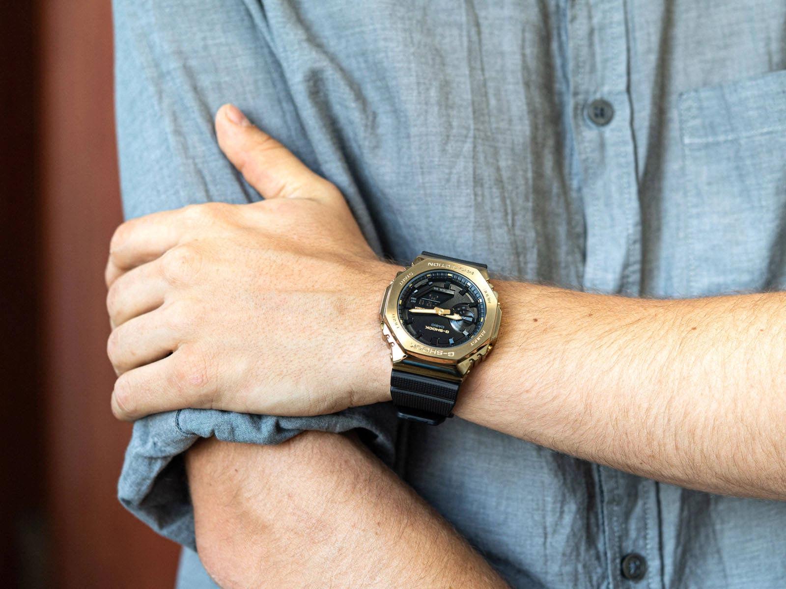 Часы Casio G-SHOCK GM-2100G-1A9ER (8549) - фото 3