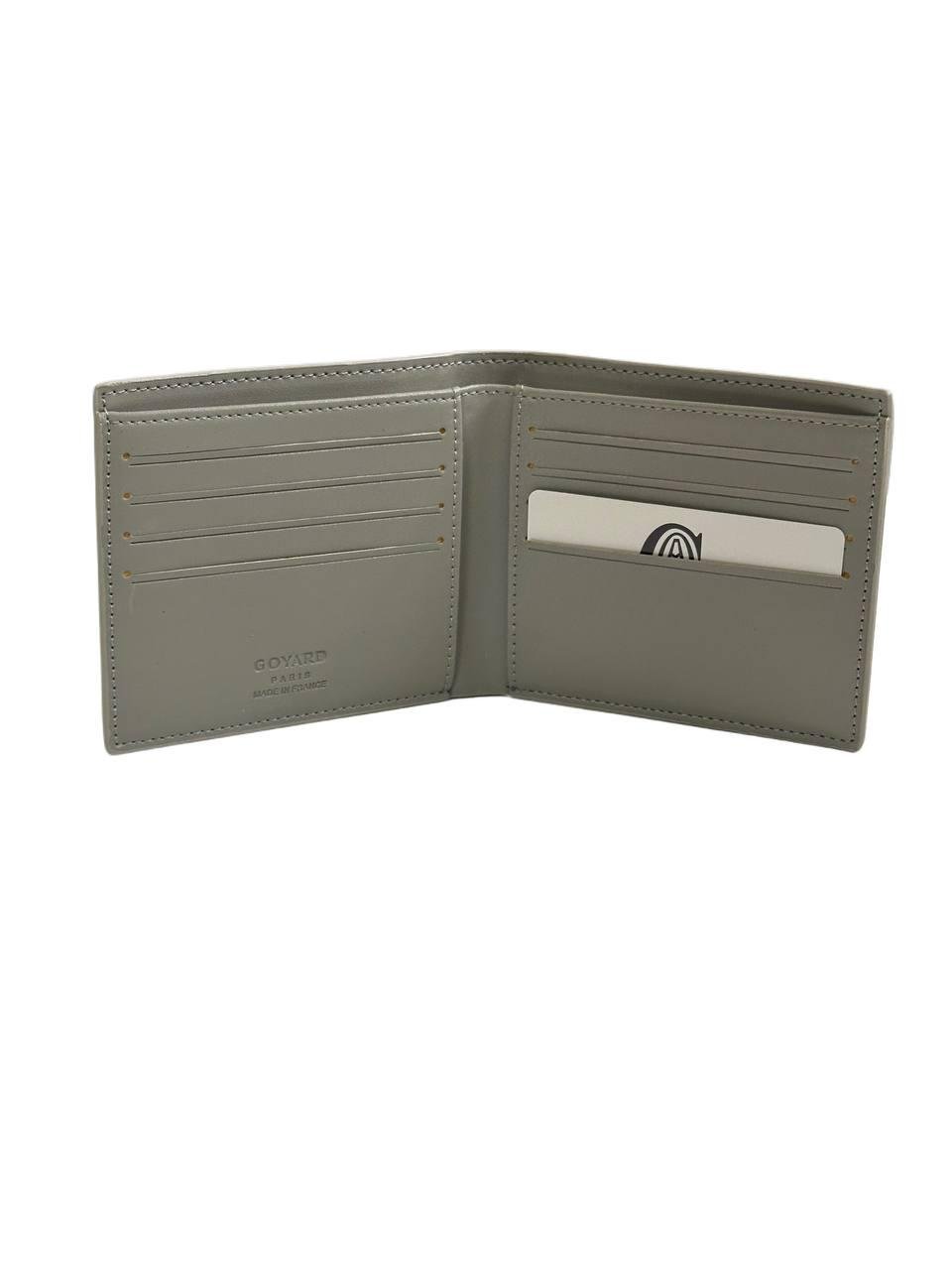 Гаманець чоловічий Goyard Сірий (WAL-GYR-001-GRY) - фото 2 Гаманець чоловічий Goyard Сірий (WAL-GYR-001-GRY) - фото 2