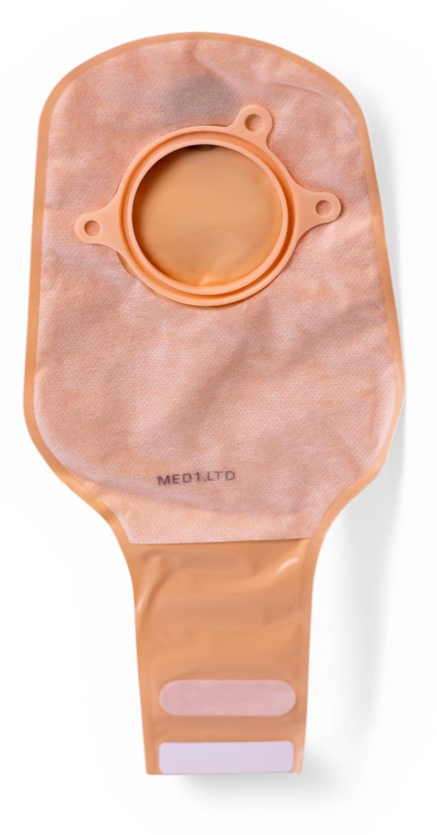 Калоприемник двухкомпонентный открытого типа с застежкой-липучкой/вырез 60 мм (MED1-OS06-60)