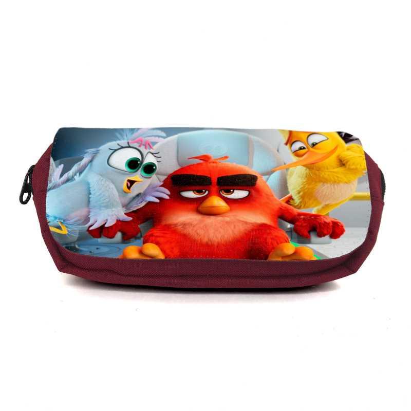 Пенал школьный Angry Birds ANG-001 Бордовый (2044915685)