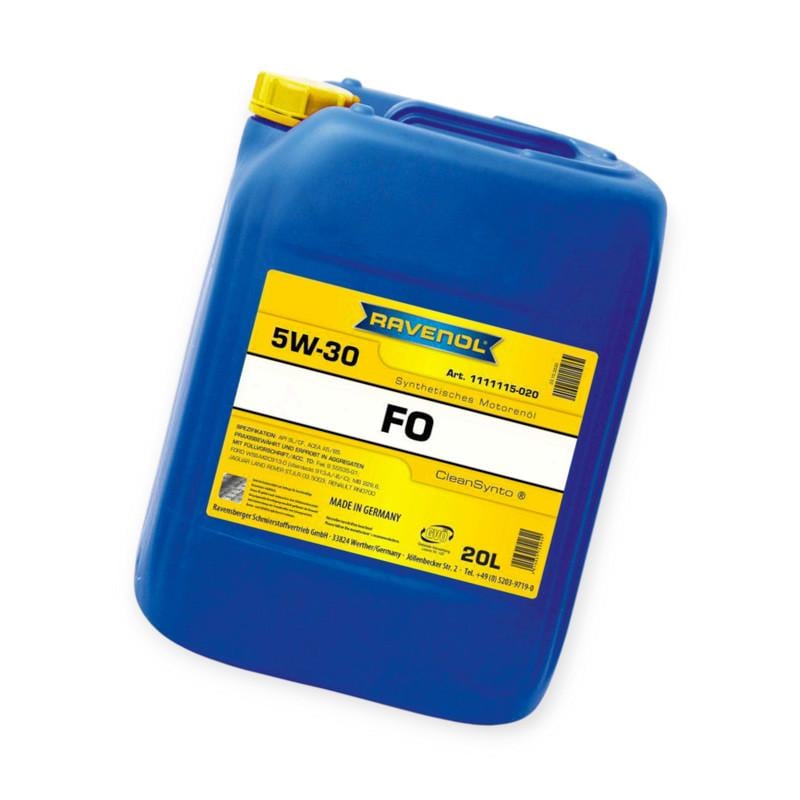 Масло моторное RAVENOL 5W-30 x FO Synthetic SL/CF/A5/B5 20 л (2729183990)
