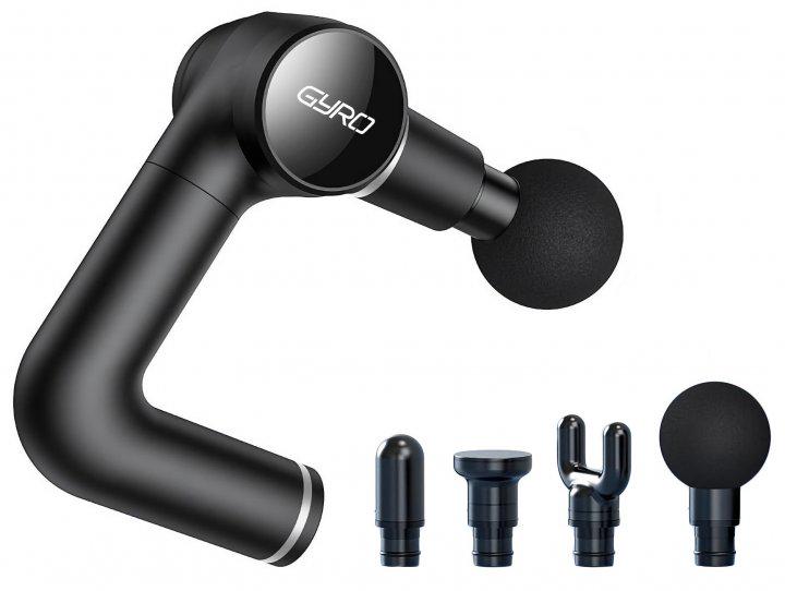 Перкуссионный ручной массажер для тела и мышц GYRO fascia & muscle gun massager Di09