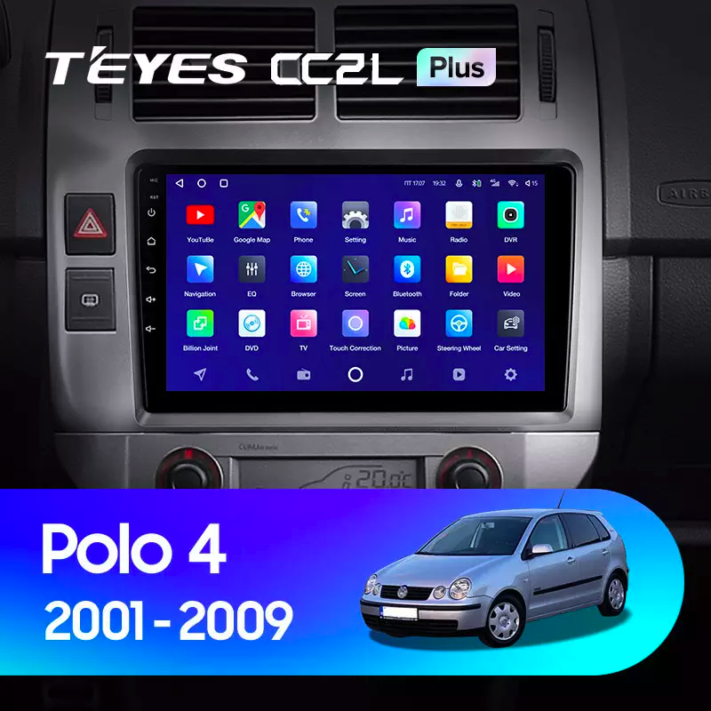 Автомагнітола штатна Teyes CC2L Plus 2/32 для Volkswagen Polo Mk4 IV 4 2001-2009 Android (1681155741) - фото 7