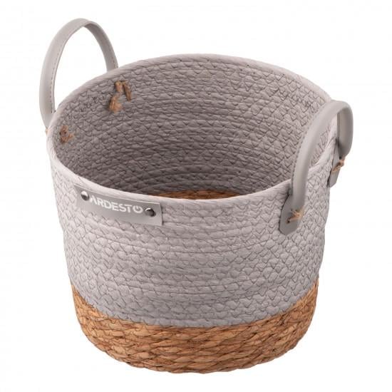 Кошик для зберігання Ardesto Minimalism 28х28х22 см (ARHC2507RG)