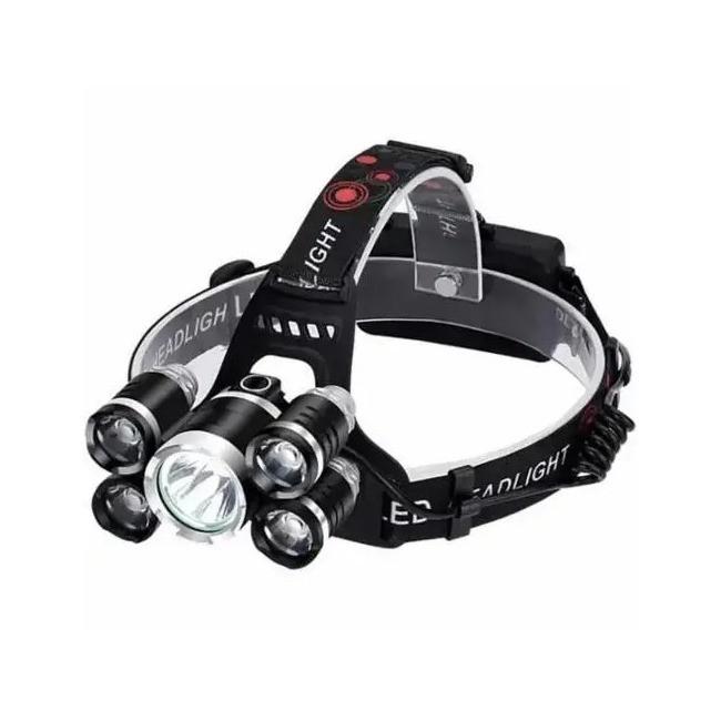 ᐉ Фонарь налобный аккумуляторный RJ 8800 WA Black (019720)