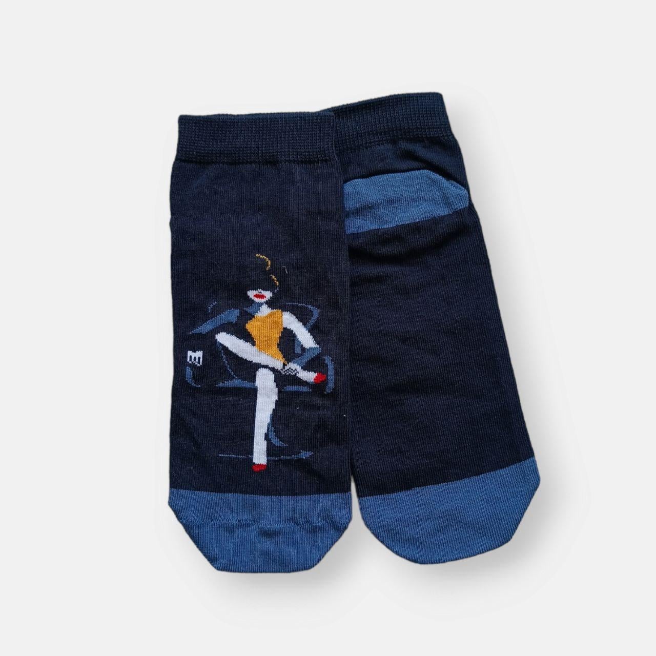 Носки короткие женские TwinSocks р. 36-39 Синий (222)