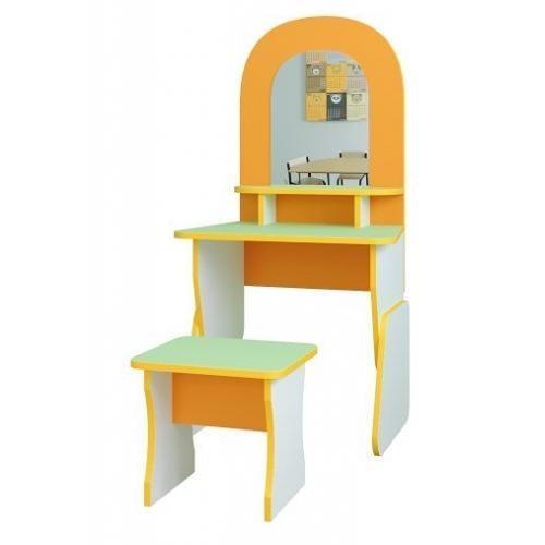 Дитяча ігрова стінка Перукарня Green Water/Orange