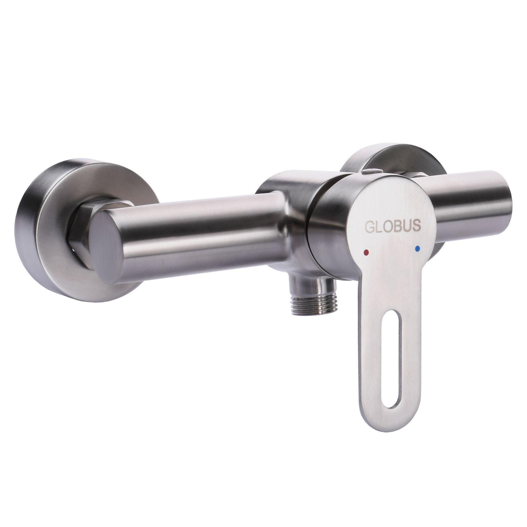 Смеситель для душа Globus Lux нержавеющая сталь Сатин (20881)