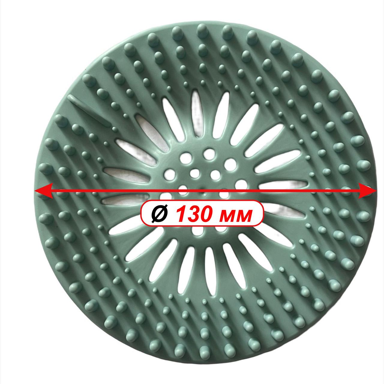 Сіточка від засорів для кухні та ванної гнучка Ø 13 см Blue (137880) - фото 7 Сіточка від засорів для кухні та ванної гнучка Ø 13 см Blue (137880) - фото 7