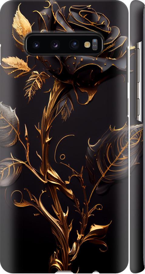 Чехол на Samsung Galaxy S10 Plus Роза 3 (5552m-1649-42517) Чехол на Samsung Galaxy S10 Plus Роза 3 (5552m-1649-42517)