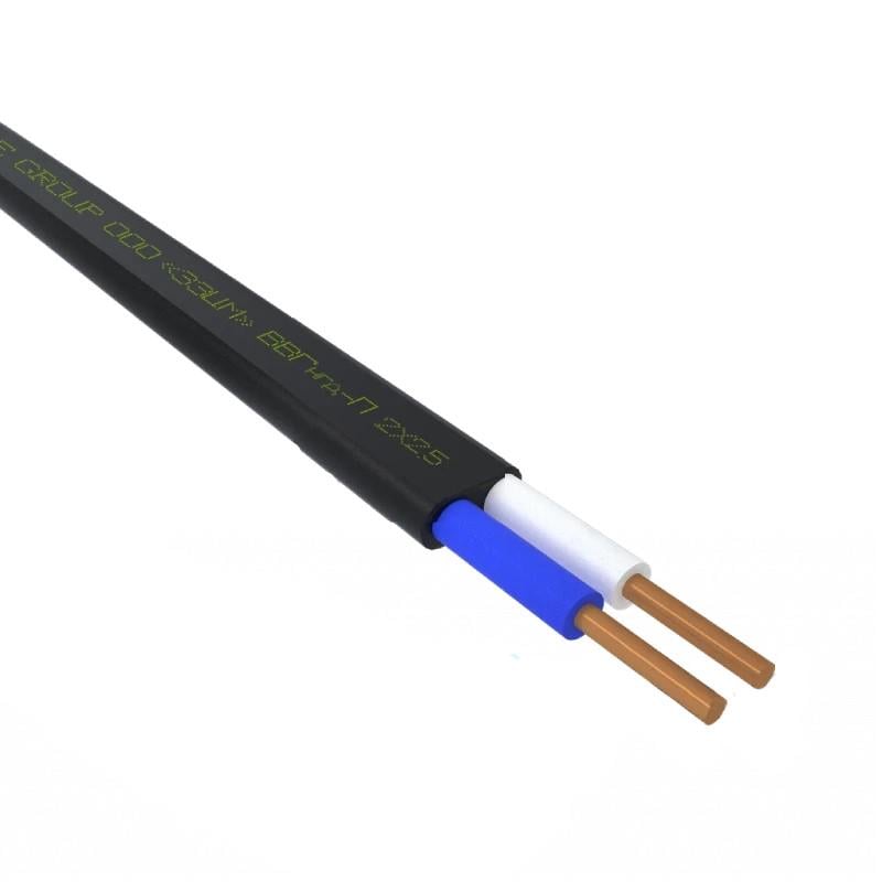 Кабель ЗЗКМ ВВГ-П нгд 2х2,5 100 м (1787832681)