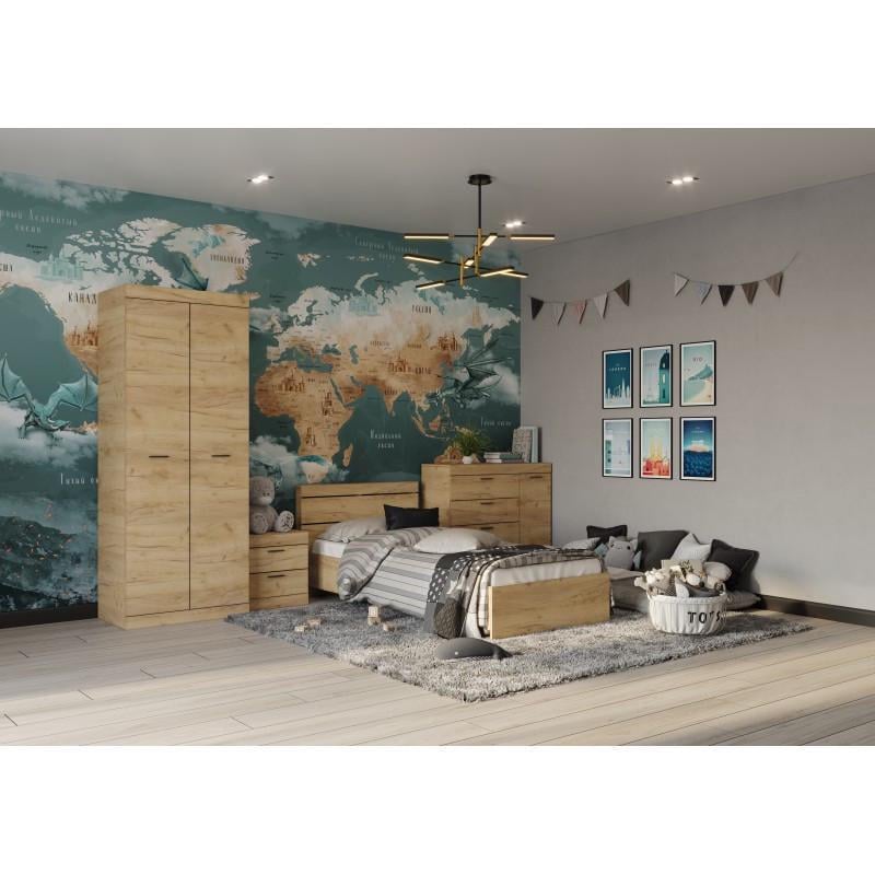 Мебель детская Эверест Соната-11 модульная Крафт золотой (е-20577)