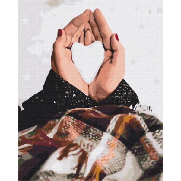 Картина за номерами Brushme Зимове кохання 40х50 см у термопакеті (BS52492-mt) Картина за номерами Brushme Зимове кохання 40х50 см у термопакеті (BS52492-mt)