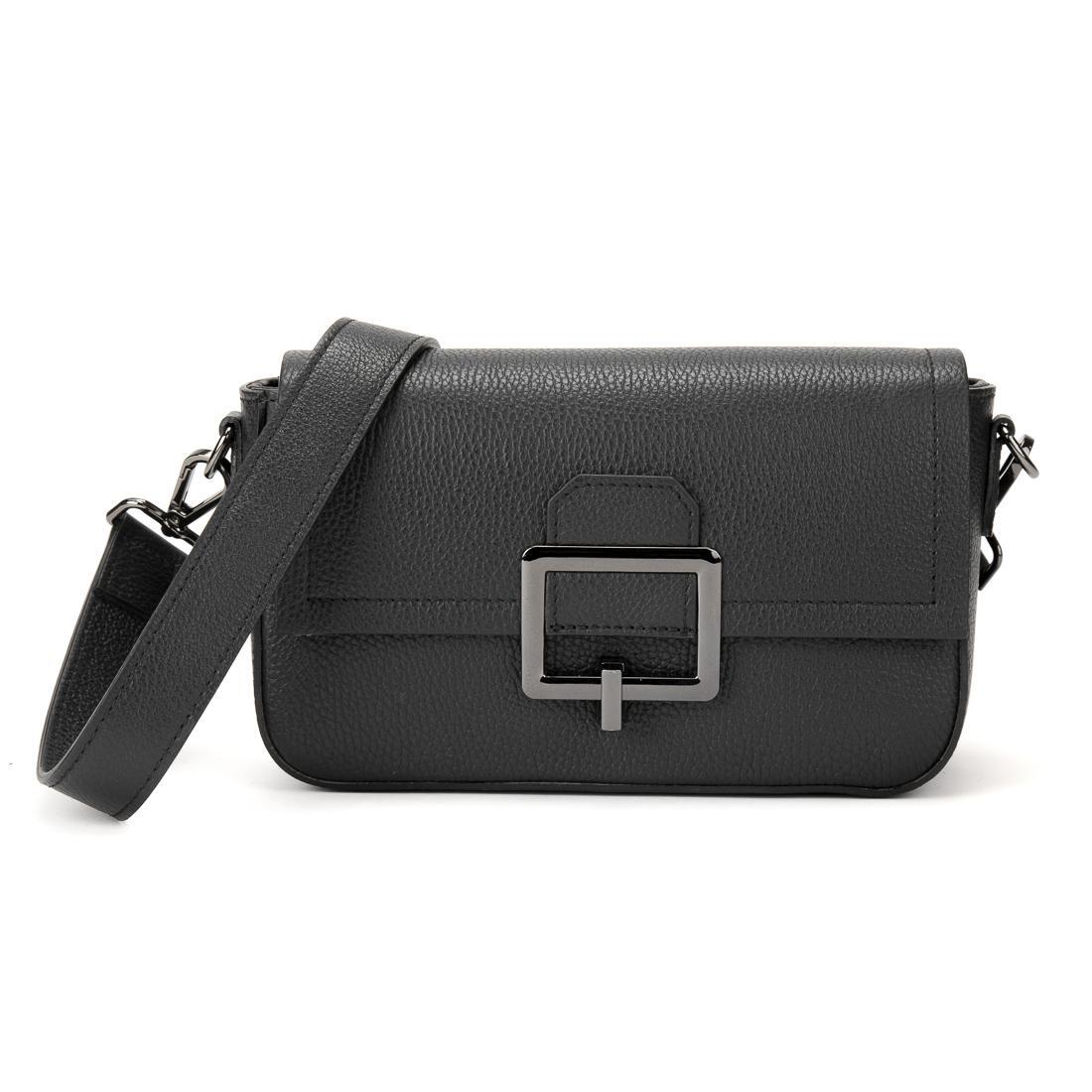 Женская сумка через плечо Royal Bag F-IT-1025A Черный (6651)