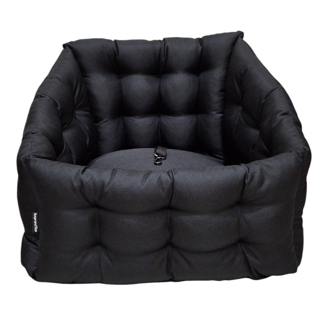 Крісло автомобільне для собак Huge and Tiny зі знімними ременями Waterproof Oxford 50x45 см Чорний (98734) - фото 5