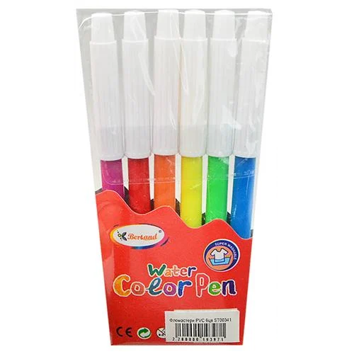 Фломастеры 6 цветов