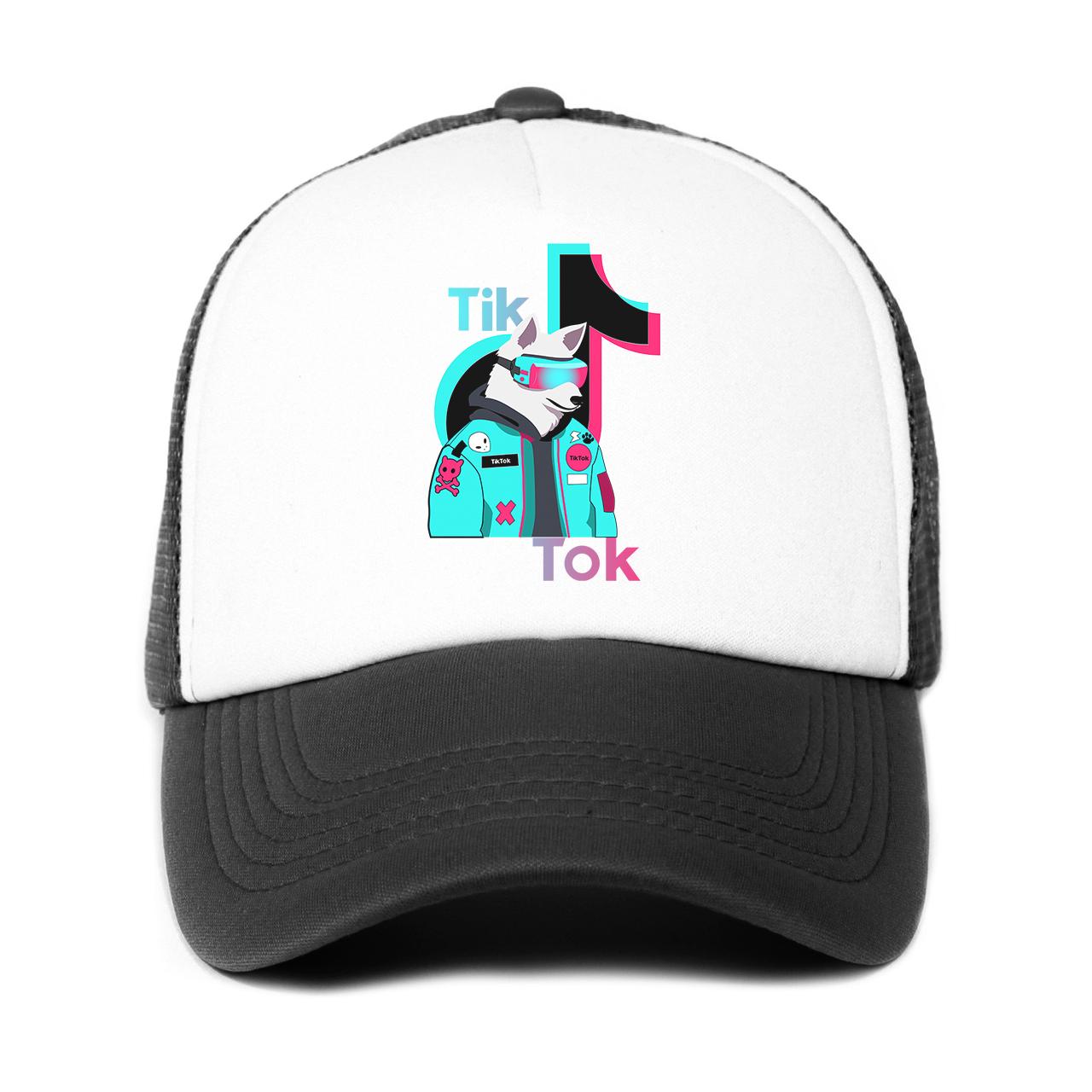 Кепка тракер дитяча Wolf TikTok Чорний (33404-1645-BK)