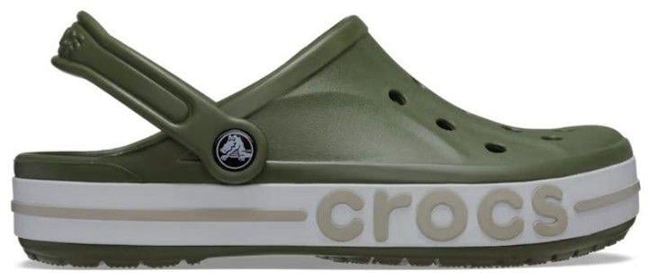 Сабо Crocs BAYABAND Clog Army Green M8-W10 р. 40-41 25,7-26,7 см Зелений (32154087)