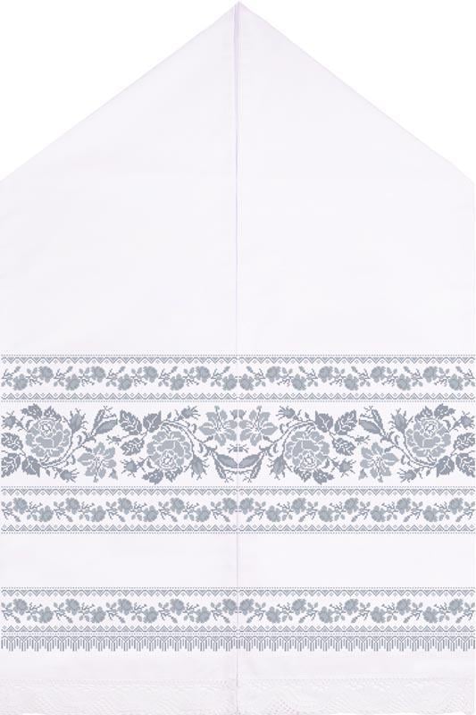 Схема Свадебный рушник для вышивки бисером и нитями на атласной ткани (ТР119ан5099) Схема Свадебный рушник для вышивки бисером и нитями на атласной ткани (ТР119ан5099)