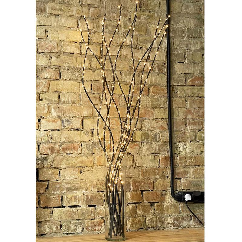 Декоративна лоза з прикрасою у вигляді гірлянди Чорний