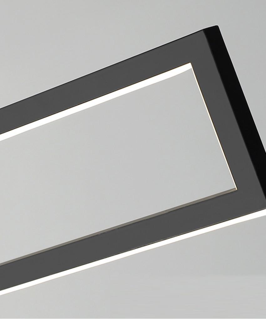 Підвісний світильник SOLEDESIGN Simple Line Medium LED 35W Чорний (SDLC-00055) - фото 4