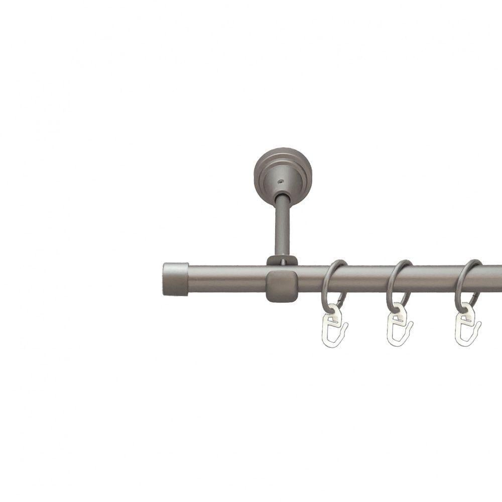 Карниз Orvit Заглушка однорядний гладкий 16 мм 200 см Сатин (6091300) - фото 1 Карниз Orvit Заглушка однорядний гладкий 16 мм 200 см Сатин (6091300) - фото 1