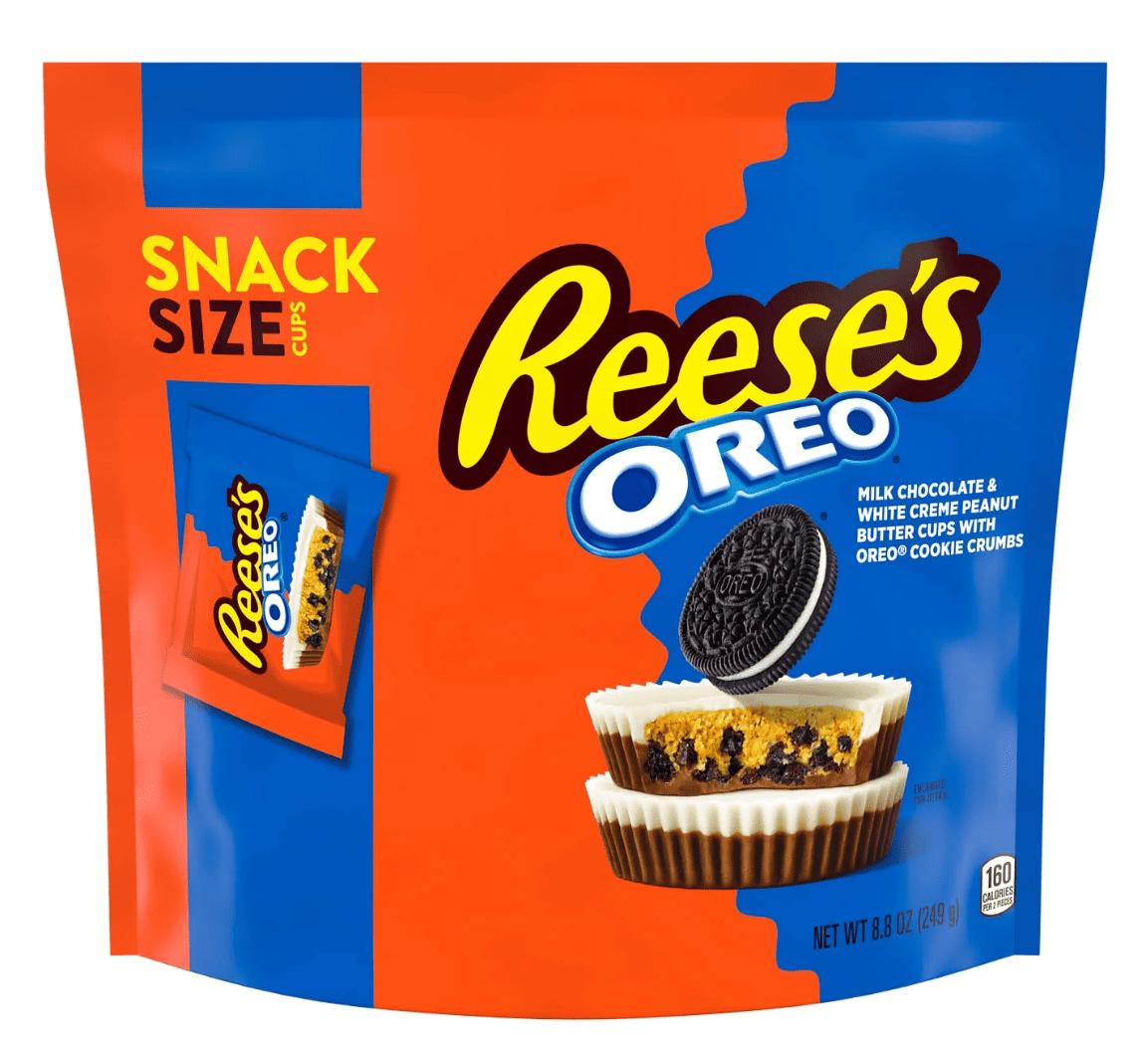 Шоколадні цукерки Reese's Oreo Milk Chocolate and White Creme 249 г (2954749008)