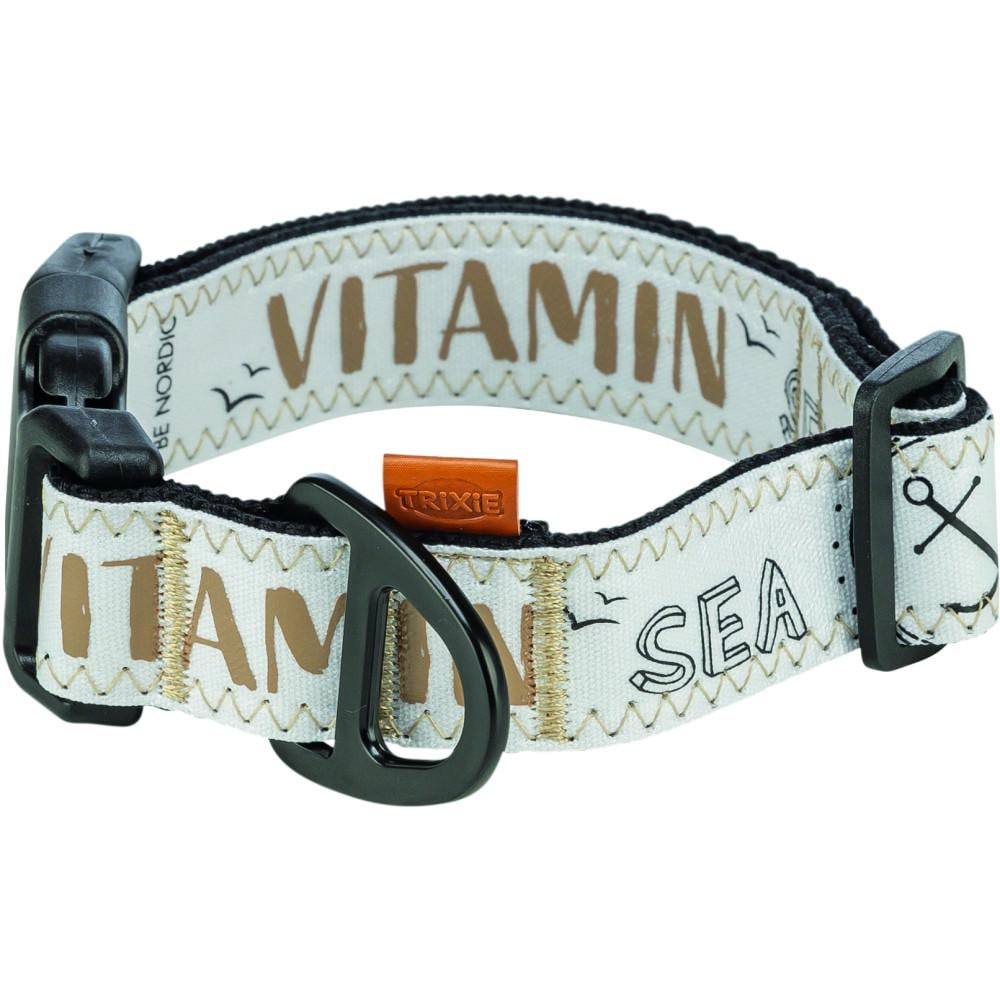 Ошейник для собак Trixie BE NORDIC экстра широкий S-M 32-45 см 30 мм Черный (1748105)