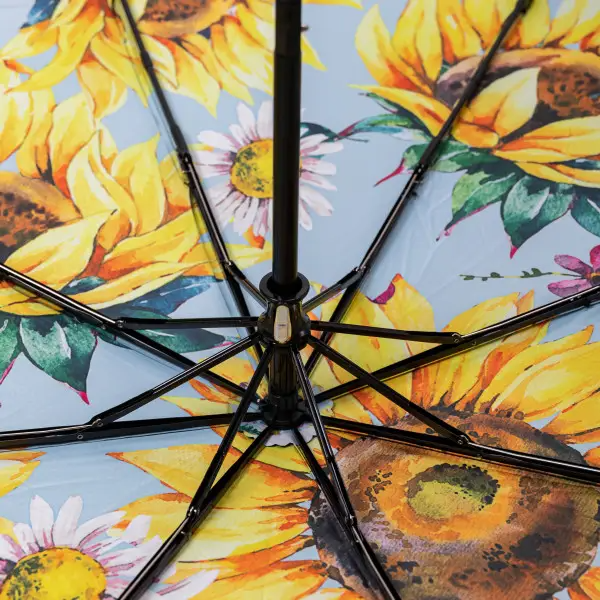 Парасолька механічна складана 100 см з малюнком Жовта (HP-23-14Y) - фото 6