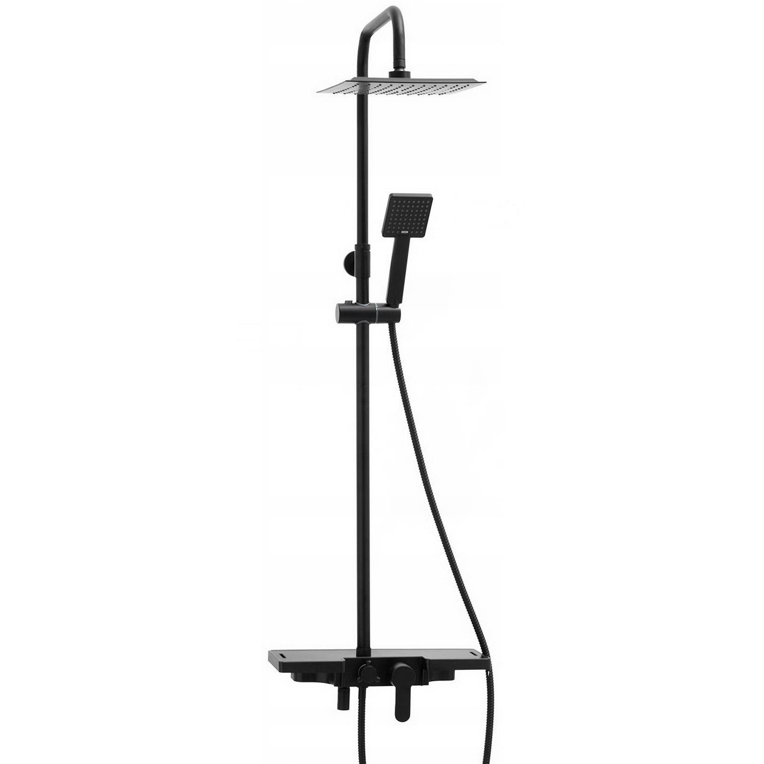 Душевая система со смесителем Yoka BP.OSLO-25-BLK Черный (173434) Душевая система со смесителем Yoka BP.OSLO-25-BLK Черный (173434)
