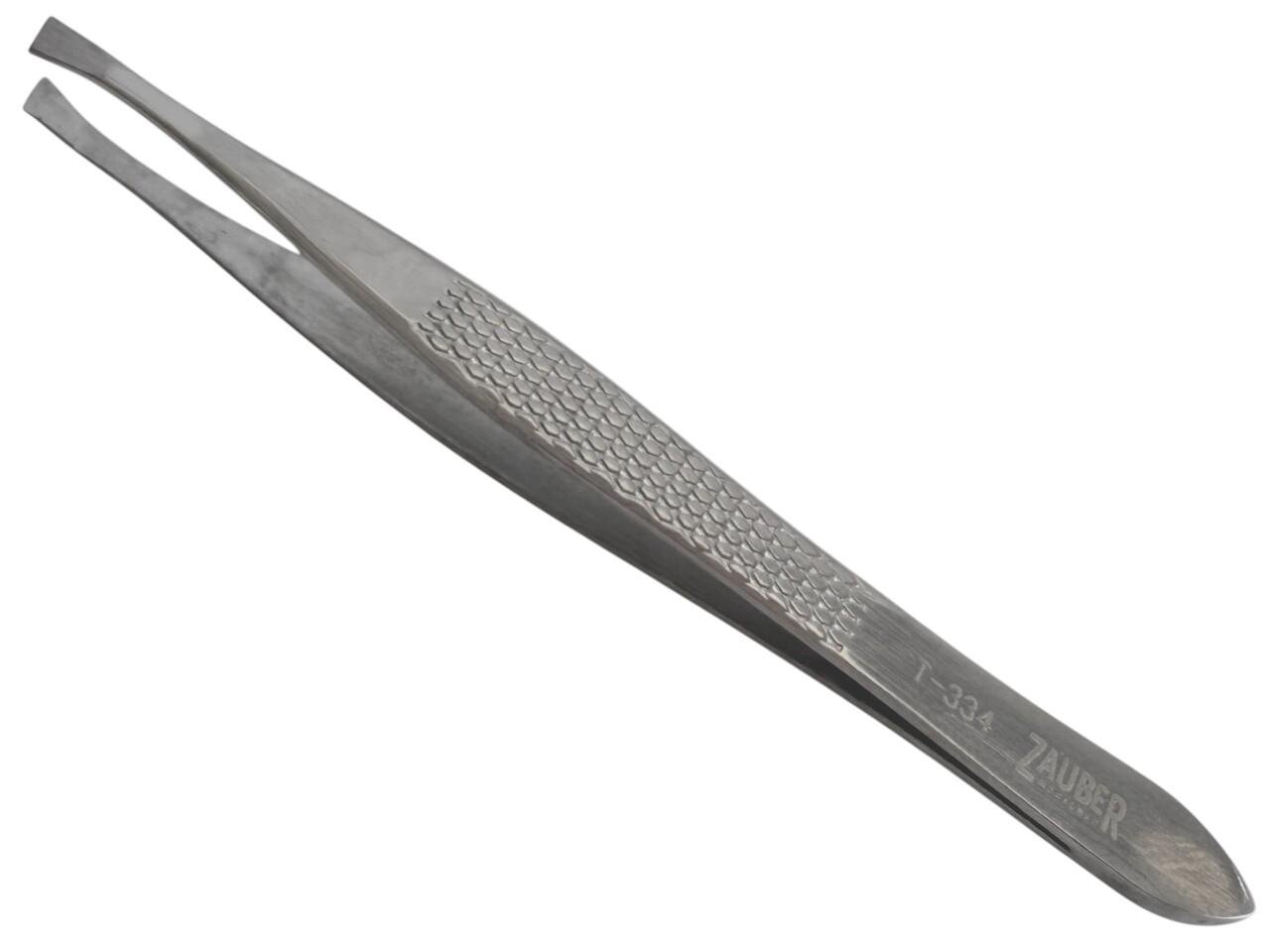 Пінцет для брів скошений Zauber-manicure T-334 (27735172)