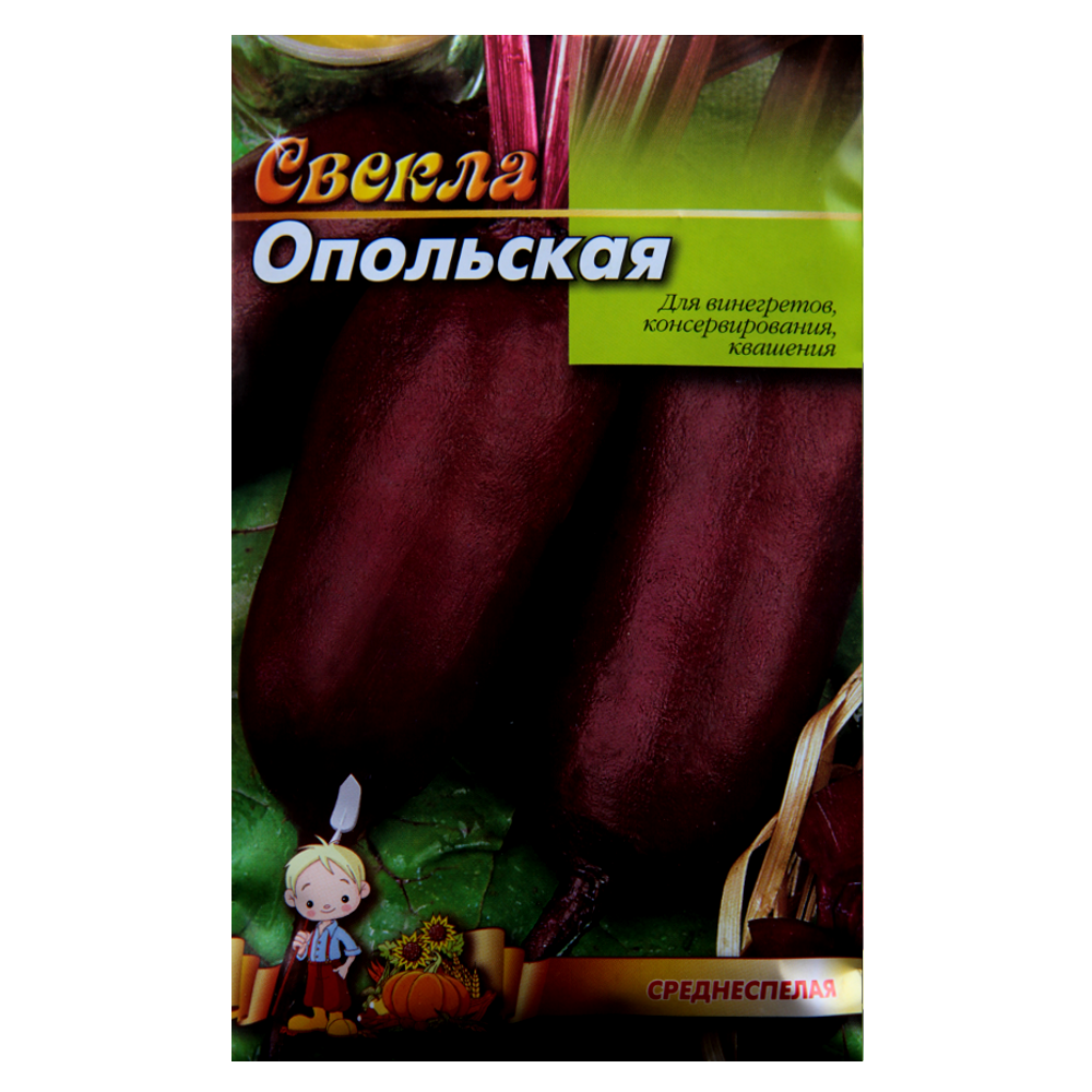 Семена свеклы Опольская цилиндрическая среднеспелая 10 г (22444)