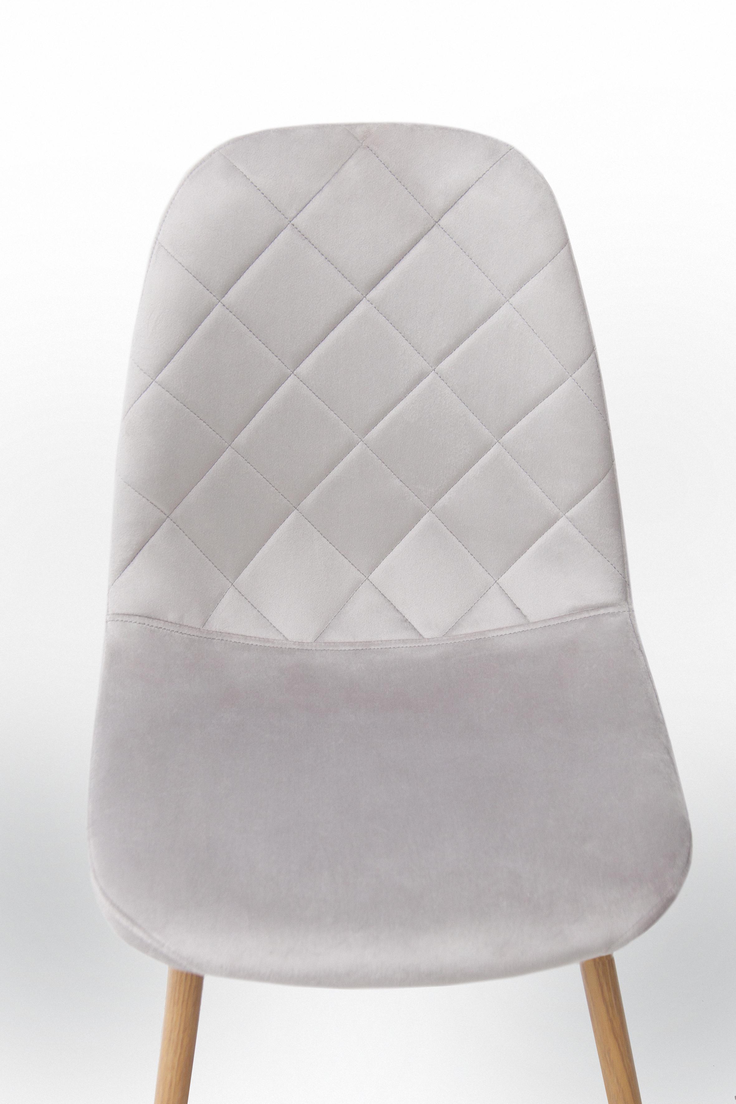 Стул для кухни и гостиной ГРЕЙС Эмбер-L 430х860х490 мм Термо/Светло-серый (GAА0050893) - фото 4 Стул для кухни и гостиной ГРЕЙС Эмбер-L 430х860х490 мм Термо/Светло-серый (GAА0050893) - фото 4