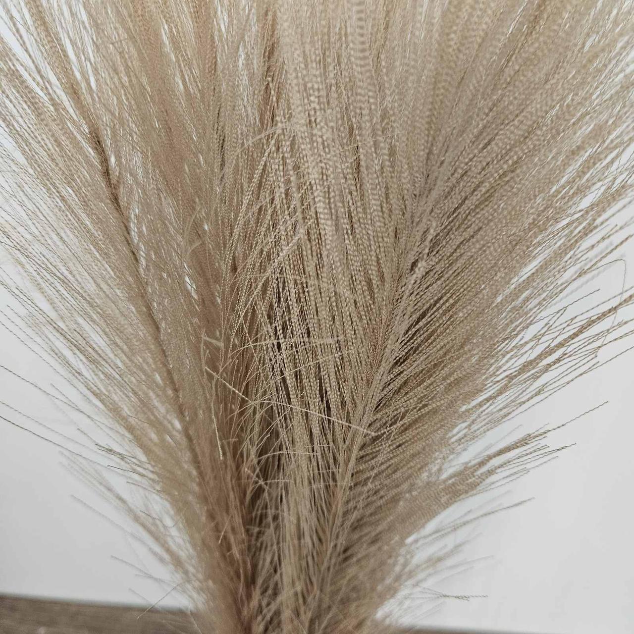 Трава штучна пампасна Букет 10 гілок Коричневий (2034207976) - фото 2