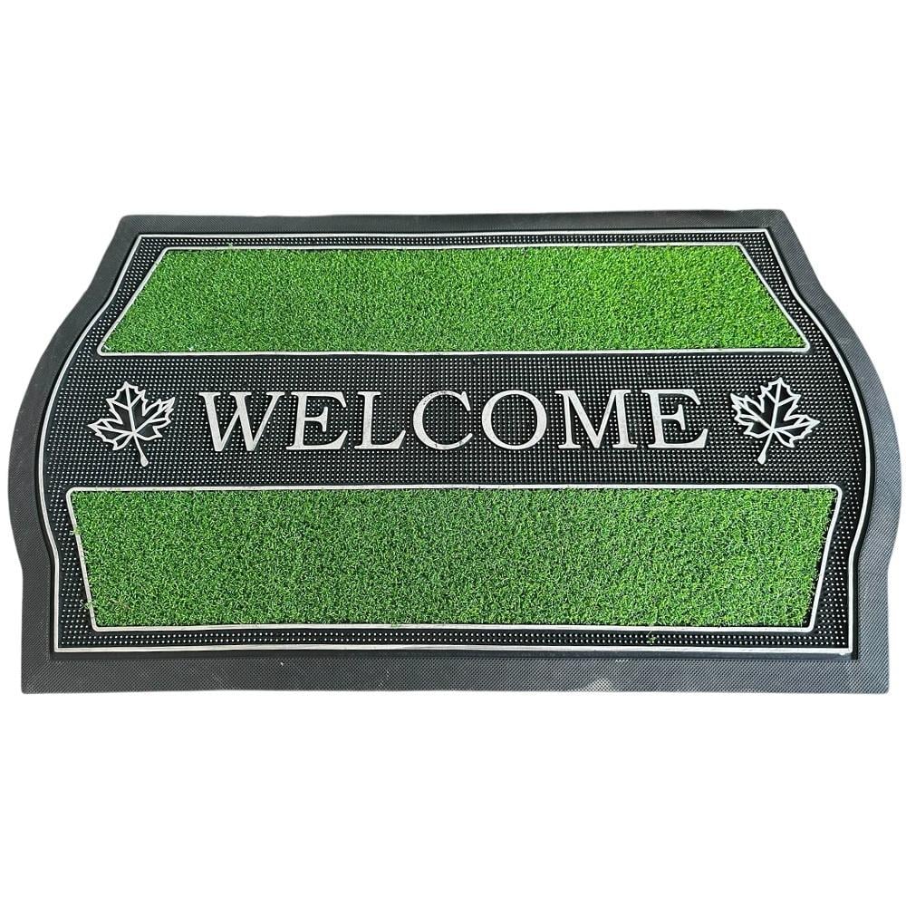 Килимок придверний Wellcome 45х75 см (R35162-GR)