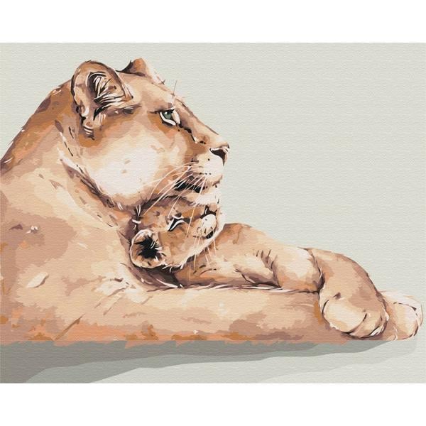 Картина за номерами Brushme Левине серце 40x50 см (bs52794) Картина за номерами Brushme Левине серце 40x50 см (bs52794)