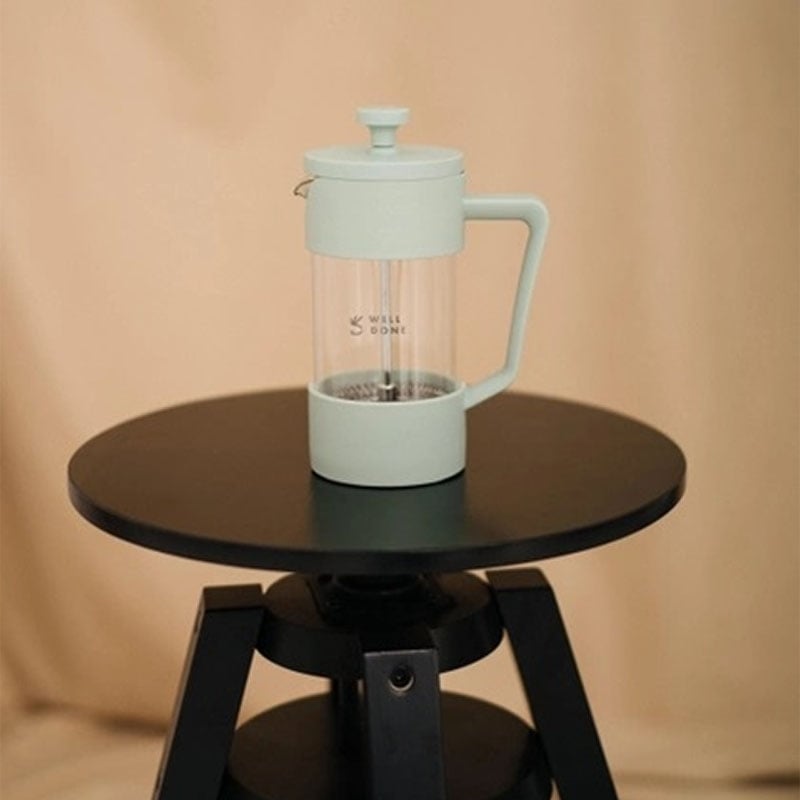 Заварник Well Done WD-8056A френч-пресс стеклянный 600 мл Mint (26202759) - фото 10 Заварник Well Done WD-8056A френч-пресс стеклянный 600 мл Mint (26202759) - фото 10