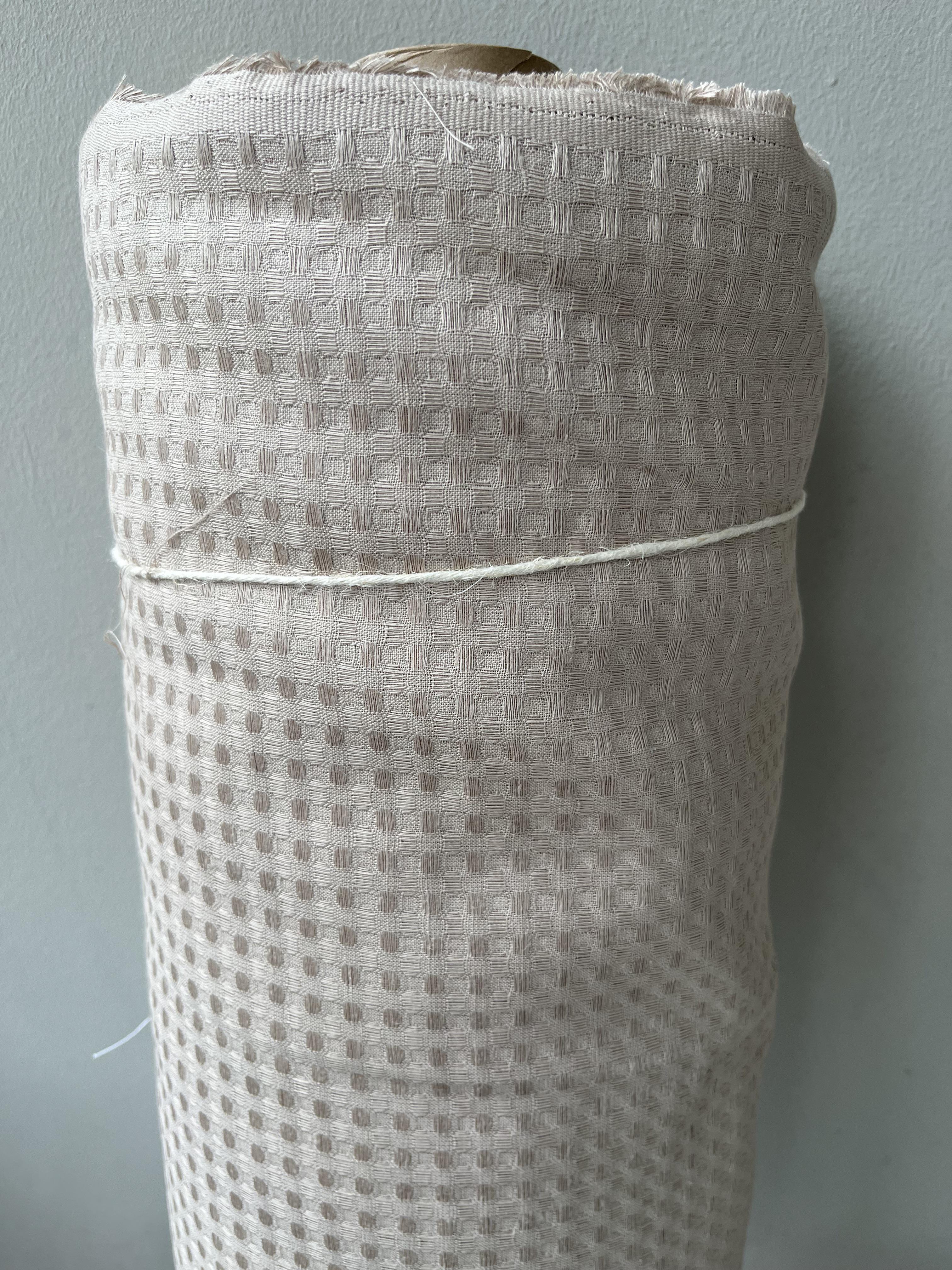 Ткань Linen Plus 54% лен 46% хлопок 200 см Бежевый (415-29)