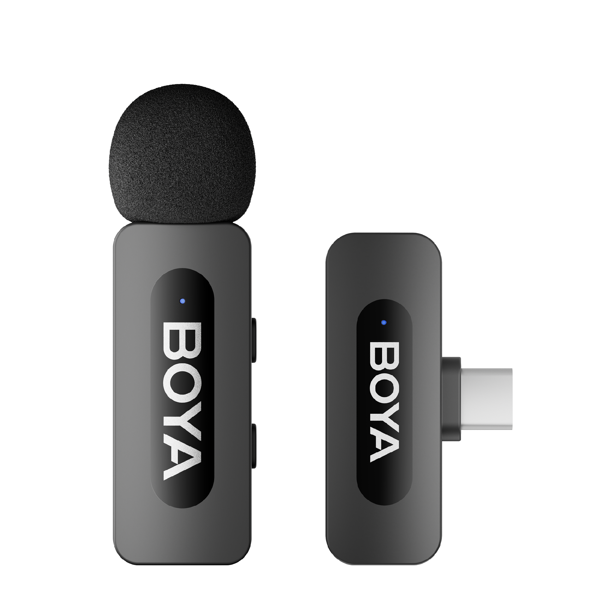 Микрофон петличный Boya BY-V10 USB Type-C для iPhone и Android профессиональный беспроводной (50002)