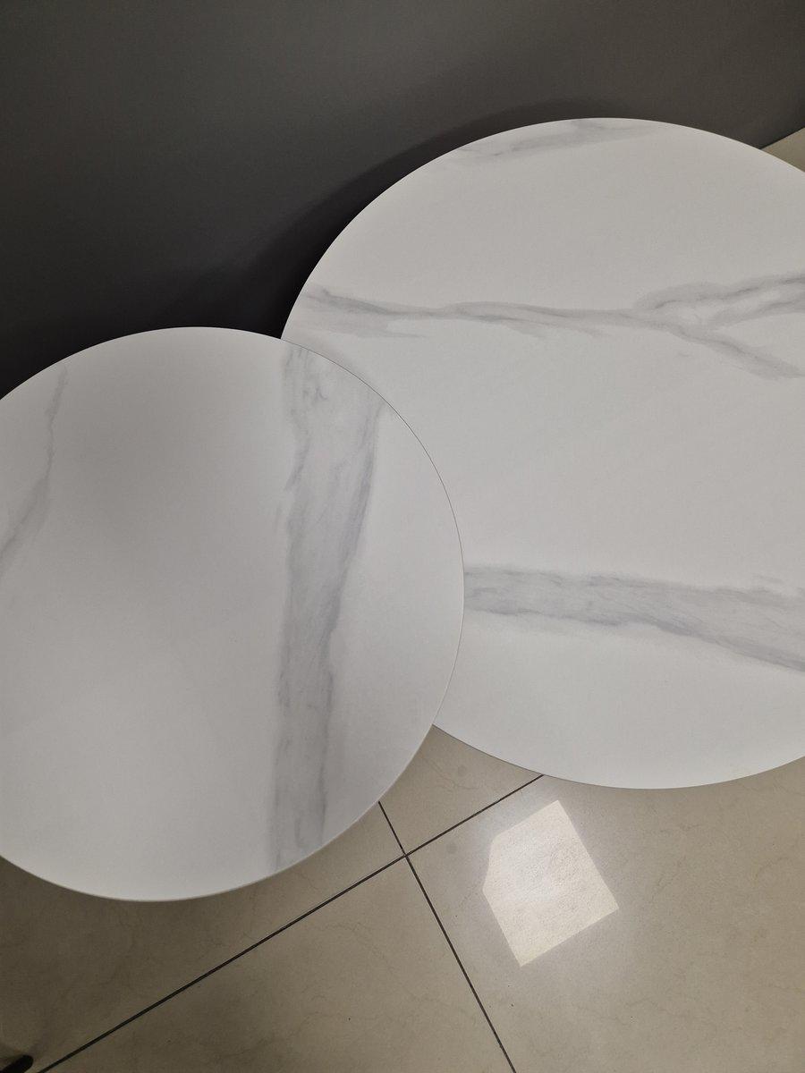 Стіл журнальний круглий NEBRASKA Білий Глянець/Чорний (NEBRASKA) - фото 2