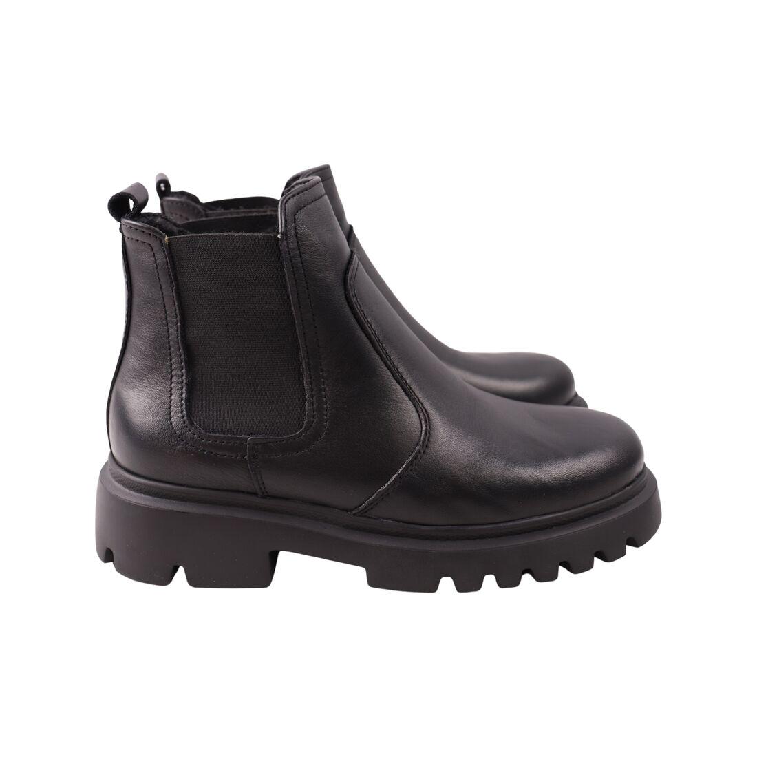 Ботинки женские Vadrus натуральная кожа р. 38 Черный (490-23DHC)