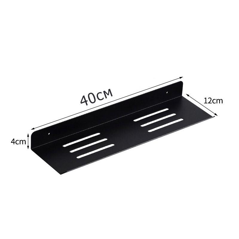 Полка-крило для ванної Miken BS04 Wing з нержавіючої сталі 40 см Loft Чорний (20490 - фото 3 Полка-крило для ванної Miken BS04 Wing з нержавіючої сталі 40 см Loft Чорний (20490 - фото 3